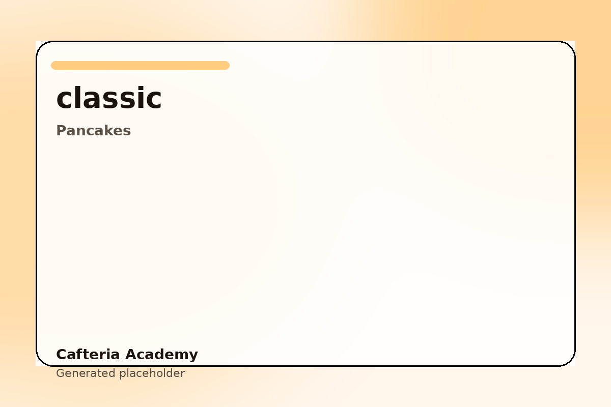 بان كيك كلاسيك