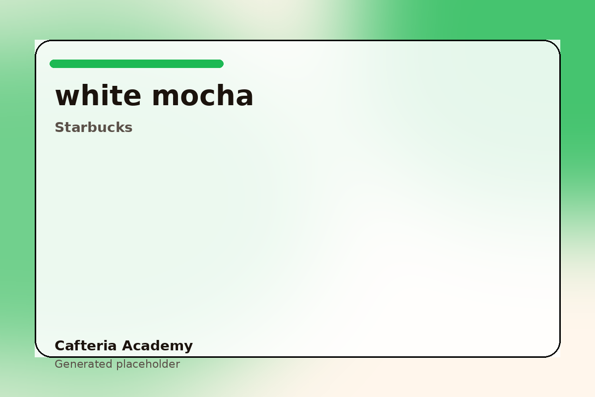 White Mocha