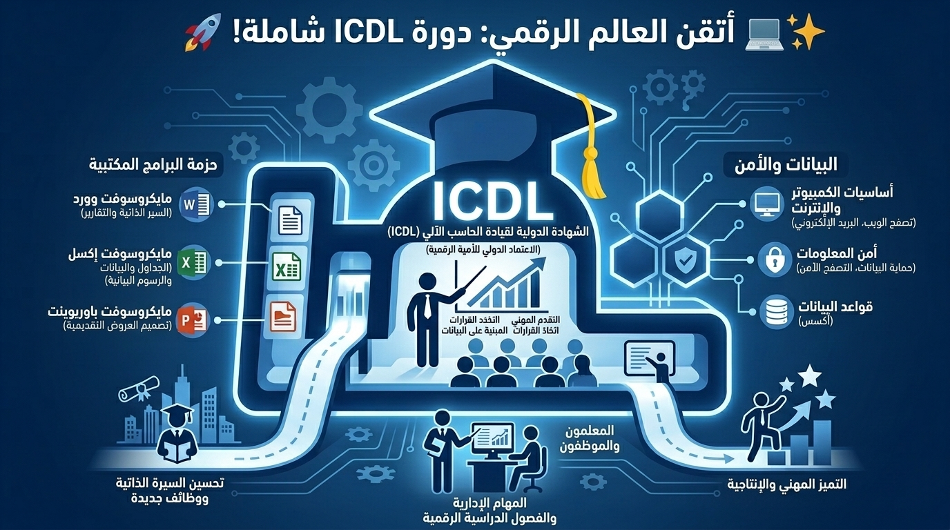 دورة اساسيات   ICDL